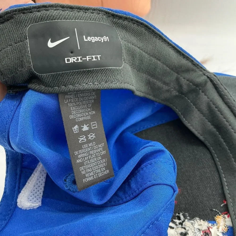 Disney Parks Nike Golf legacy 91 dri-fit unisex blue Mickey Mouse adjustable hat